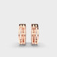 Sparkling Sphere Diamond Earrings