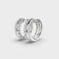 Sparkling Sphere Diamond Earrings