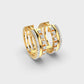 Sparkling Sphere Diamond Earrings