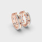 Sparkling Sphere Diamond Earrings