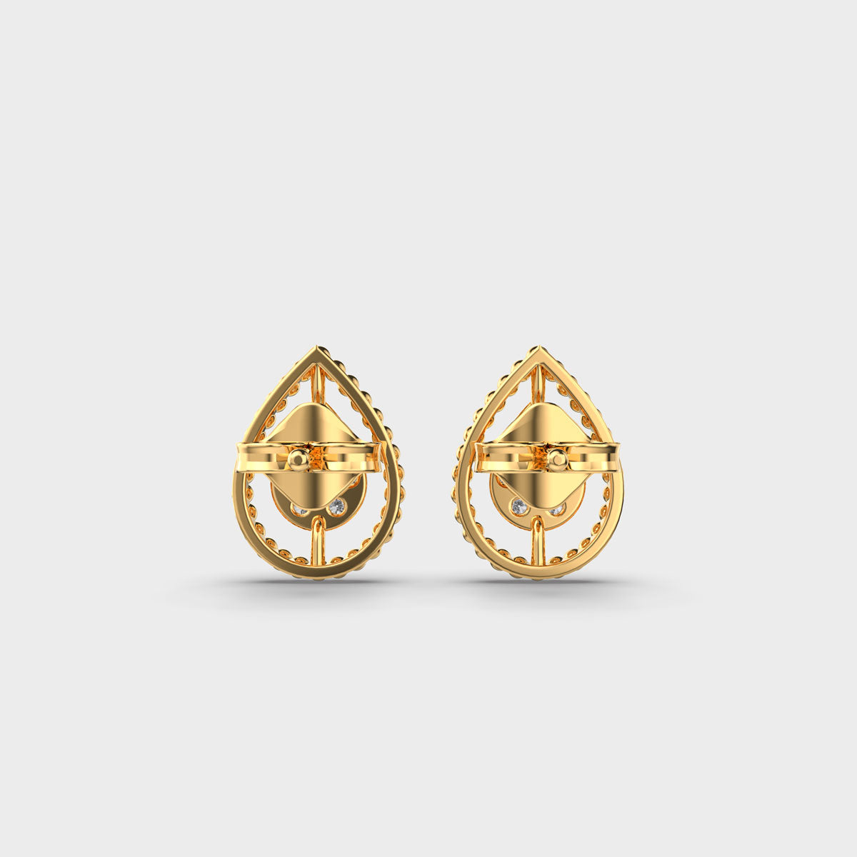 Bounded Dew Diamond Earrings