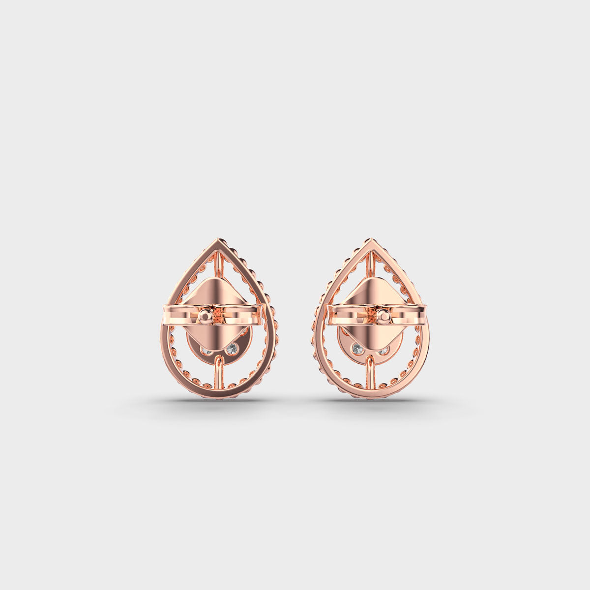 Bounded Dew Diamond Earrings