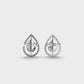 Bounded Dew Diamond Earrings