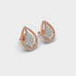 Bounded Dew Diamond Earrings
