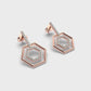 Penta Luminous Diamond Earrings