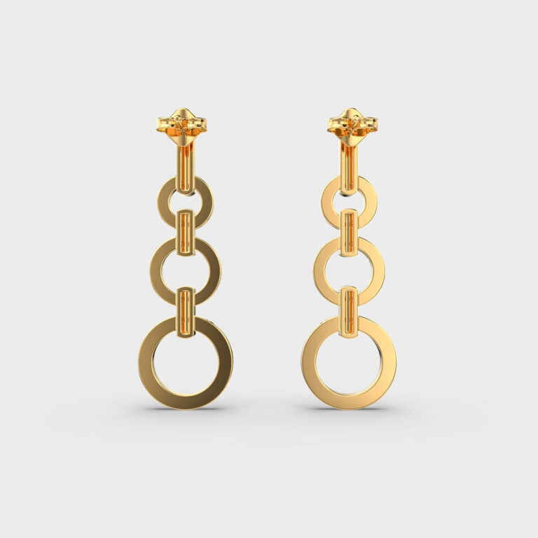 Glamour Glide Diamond Earrings
