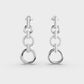 Glamour Glide Diamond Earrings