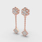Serenade Swing Diamond Earrings