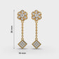 Serenade Swing Diamond Earrings