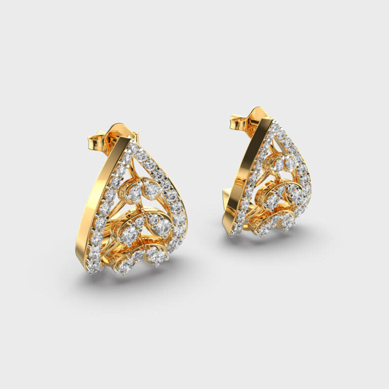 Simple Luxe Diamond Earrings