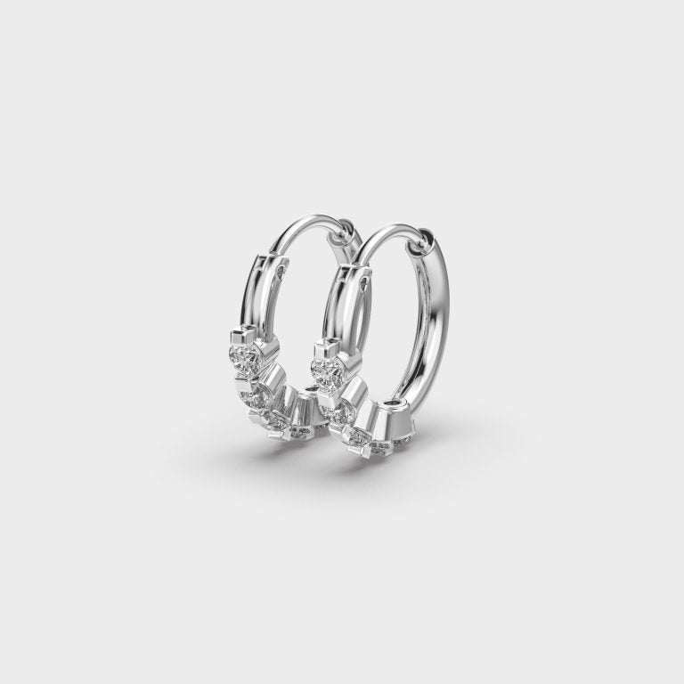 Flying High Diamond Earrings