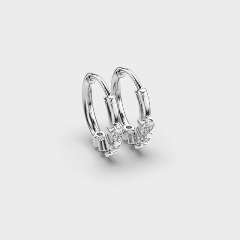 Flying High Diamond Earrings