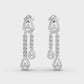 Dewfall Danglers Diamond Earrings