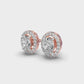 1 Carat Classic Oval Diamond Studs