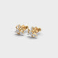 Intricate Lace Diamond Studs