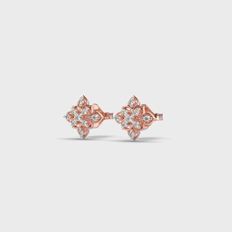 Royal Filigree Diamond Studs