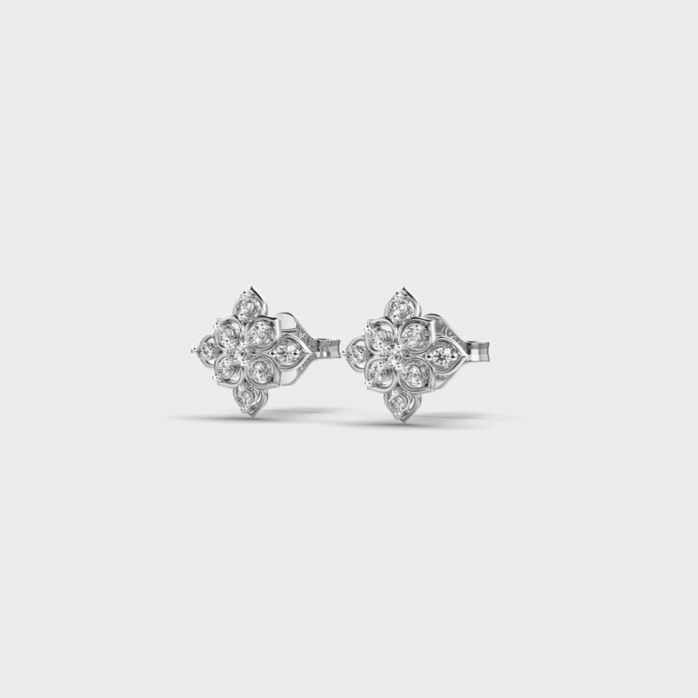 Royal Filigree Diamond Studs