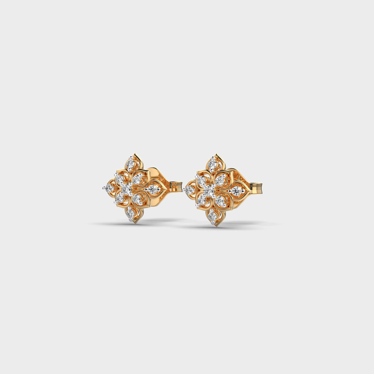 Royal Filigree Diamond Studs