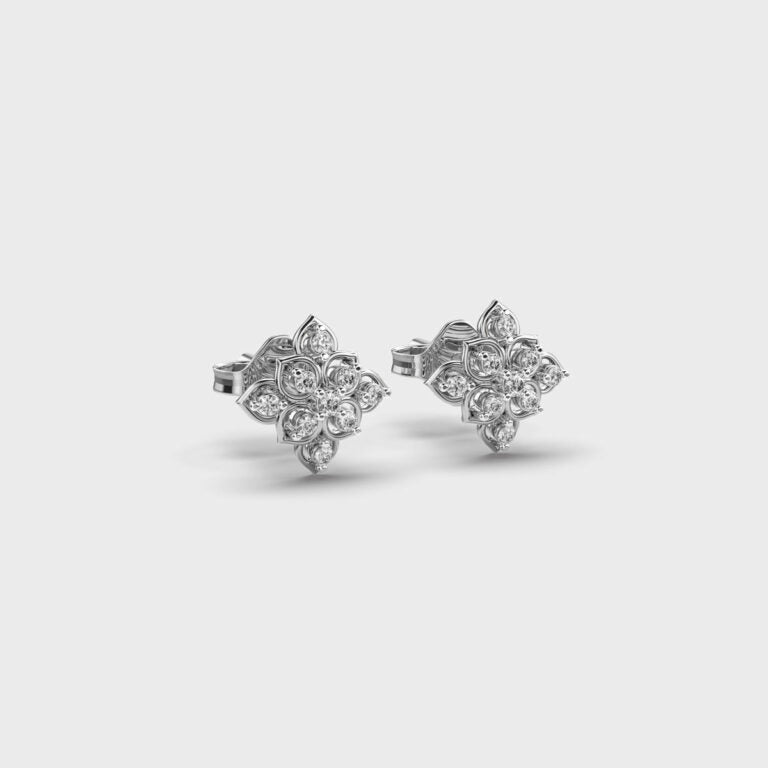 Royal Filigree Diamond Studs