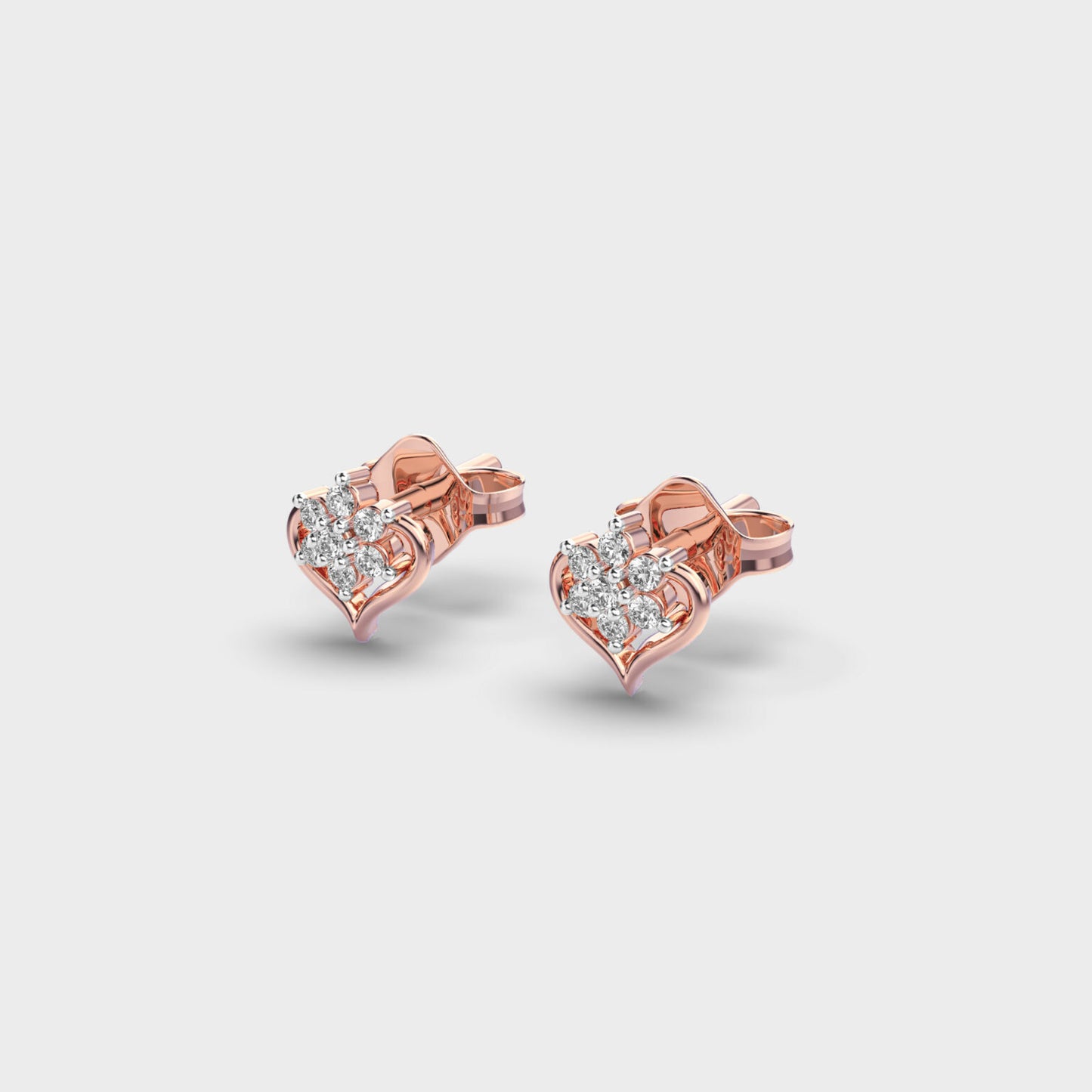 Blossom Love Diamond Studs