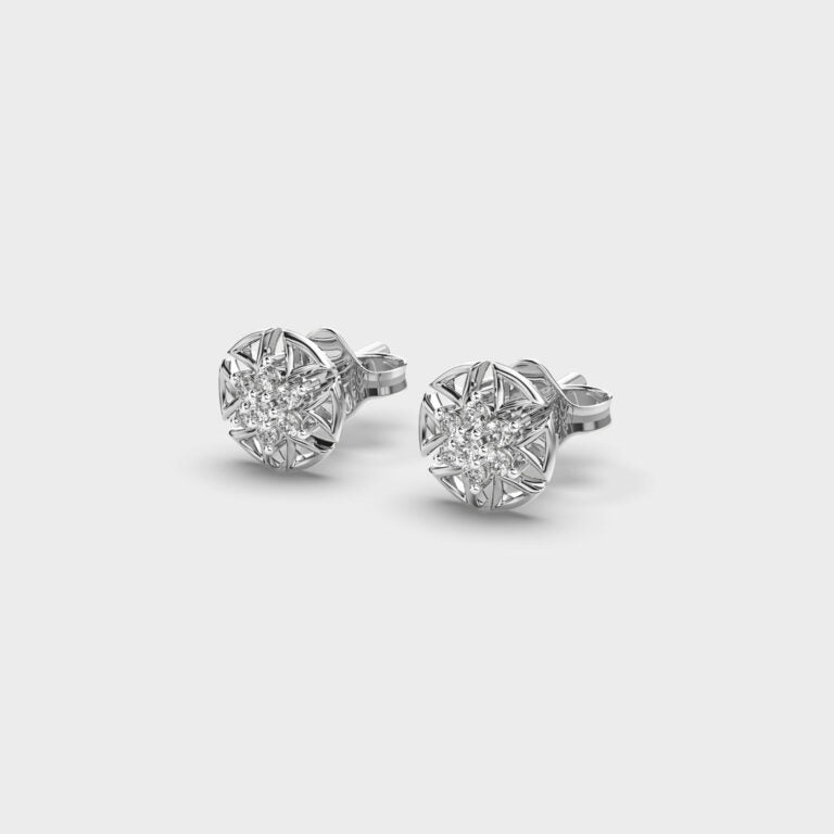 Stellar Gleam Diamond Studs