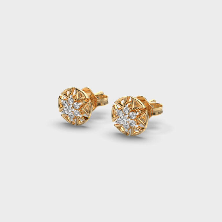 Stellar Gleam Diamond Studs