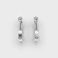 Radiant Unity Diamond Hoops