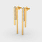 Modish Lines Diamond Earrings