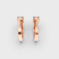 Graceful Eternity Diamond Hoops