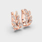 Thriving Life Diamond Hoops