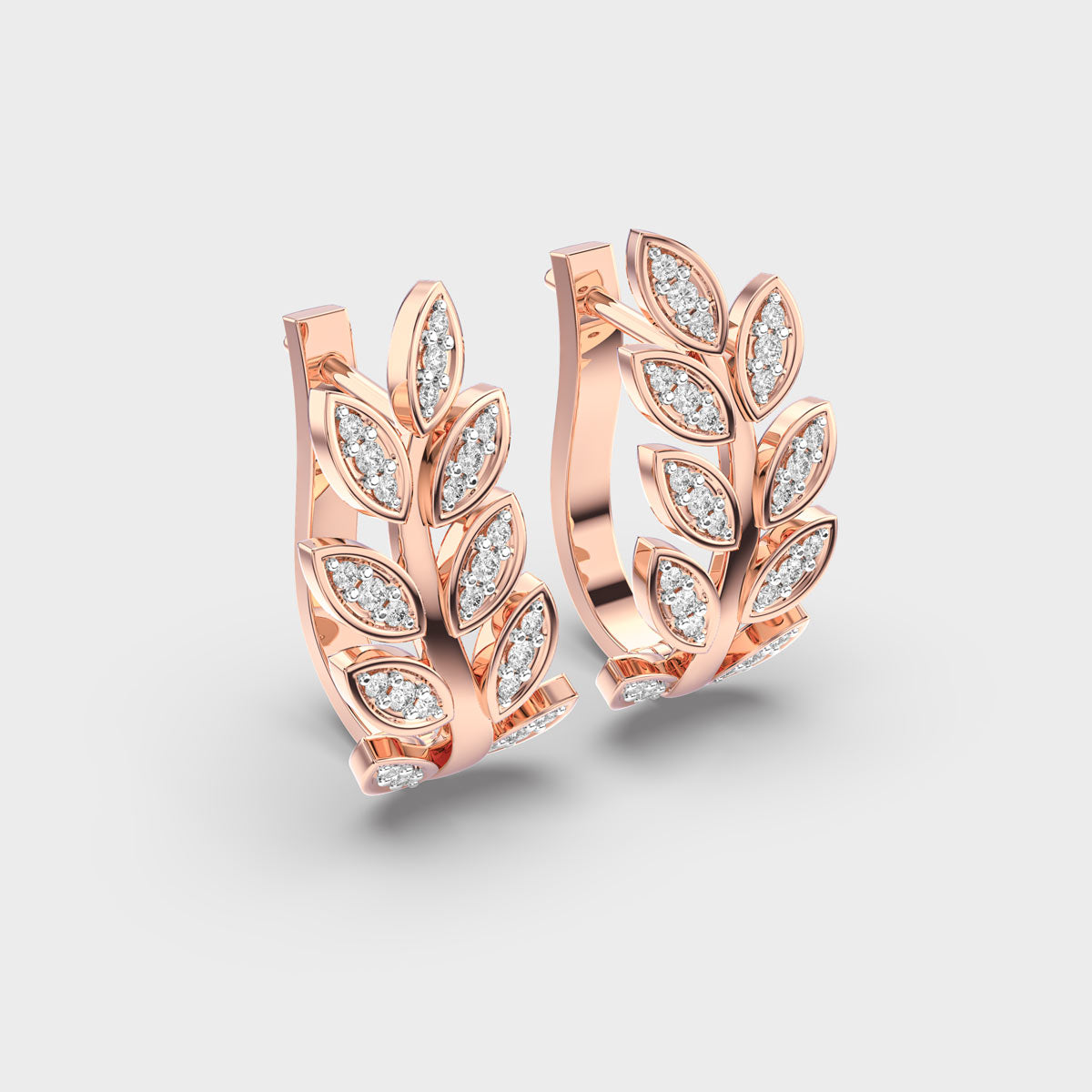Thriving Life Diamond Hoops