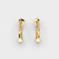 Wonderous Woman Diamond Hoops