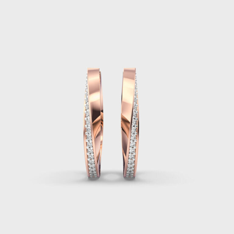Delightful Hide-n-seek Diamond Hoops