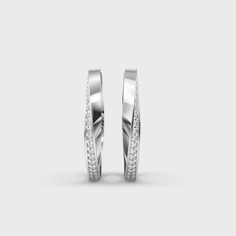 Delightful Hide-n-seek Diamond Hoops