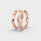 Delightful Hide-n-seek Diamond Hoops