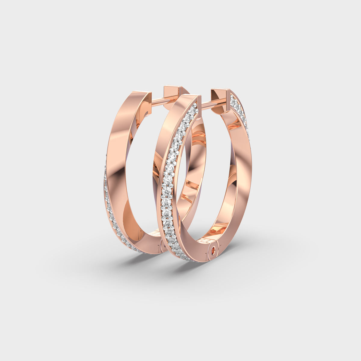 Delightful Hide-n-seek Diamond Hoops