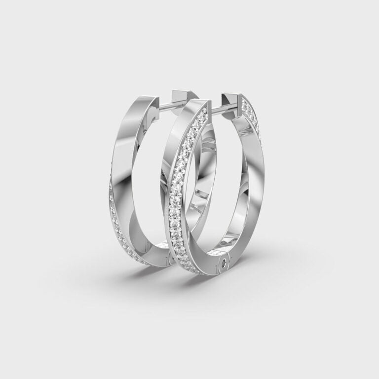 Delightful Hide-n-seek Diamond Hoops