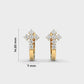 Pure Bliss Diamond Hoops
