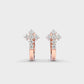 Pure Bliss Diamond Hoops