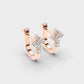 Pure Bliss Diamond Hoops