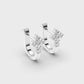 Pure Bliss Diamond Hoops
