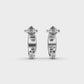 Flowing River Diamond Hoops