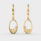 Sleek Trendsetter Diamond Earrings
