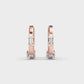 Avant-Garde Diamond Earrings