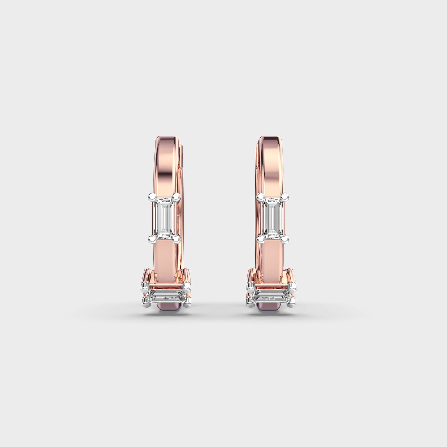 Avant-Garde Diamond Earrings