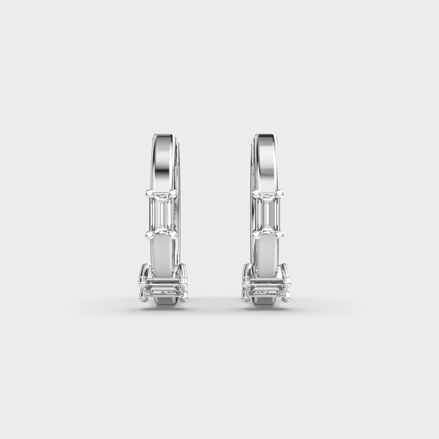 Avant-Garde Diamond Earrings