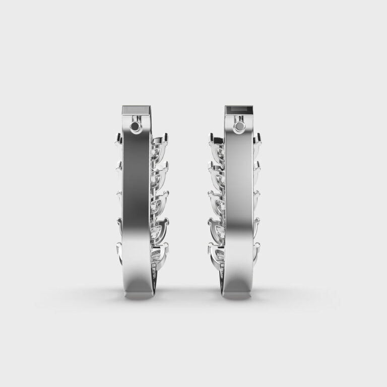 Loaded Garland Diamond Earrings