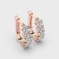 Loaded Garland Diamond Earrings