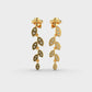 Petals Cascade Diamond Earrings