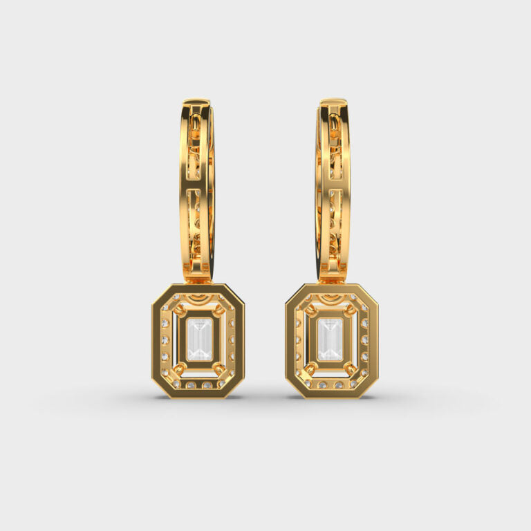 Mystic Radiance Diamond Earrings